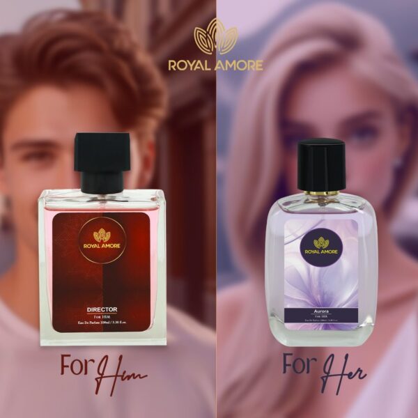 Royal Amore Unisex Rome & Venice Perfume Gift Set – 2N x 100ml, Long-Lasting Premium Fragrance for Men & Women, Perfect for Special Occasions & Gifting - Image 5