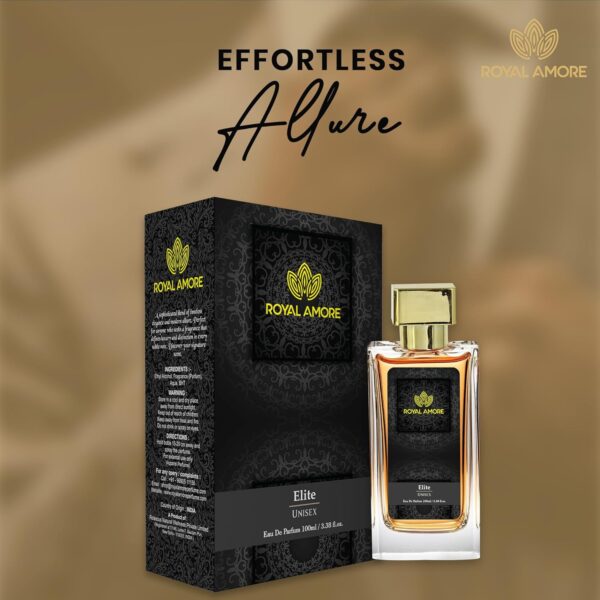 Royal Amore Unisex Elite Long-Lasting Eau de Parfum - 100ml | Premium Fragrance for Men & Women | Luxurious, Timeless Scent | Ideal Gift Idea1799 - Image 5